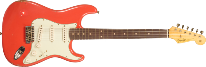 Fender Custom Shop 1959 Stratocaster #R133789 - Relic tahitian coral