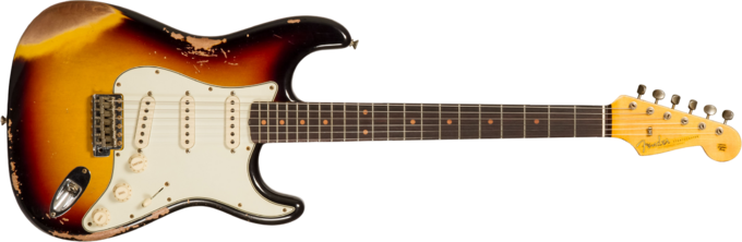 Fender Custom Shop 1960 Stratocaster #CZ578789 - Heavy relic 3-color sunburst