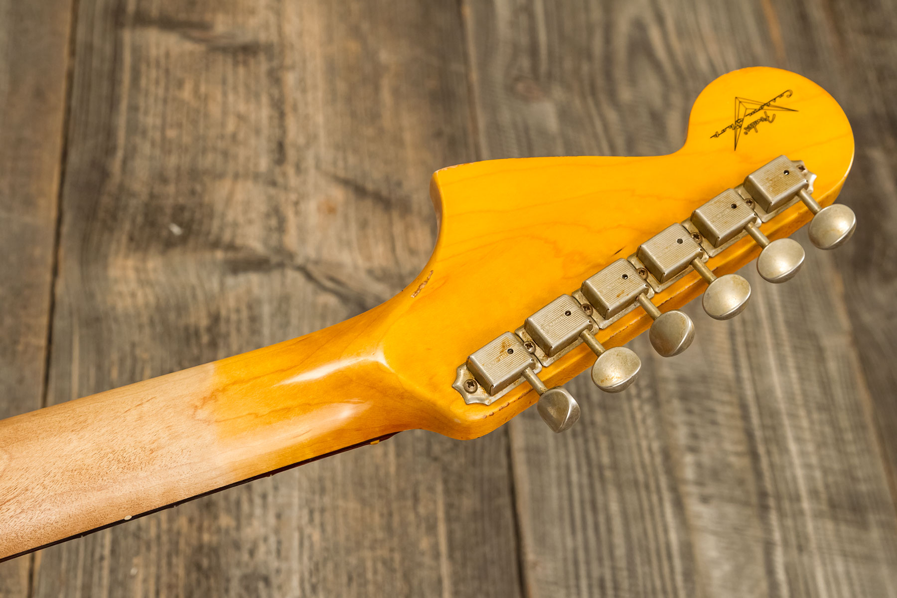 Fender Custom Shop Jaguar 1962 Rw 2s Trem Rw #r138212 - Heavy Relic Sherwood Green Metallic - Guitare Électrique Single Cut - Variation 12