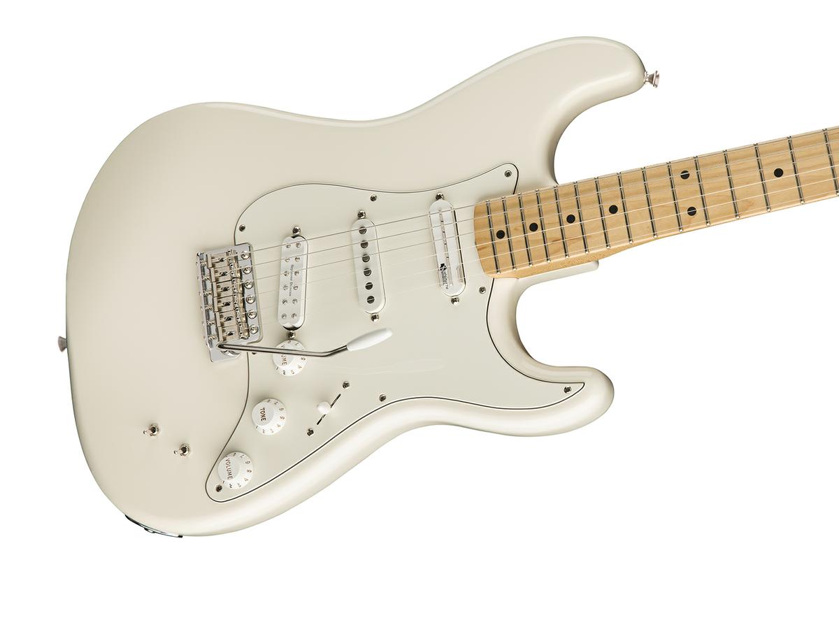 Fender Eob Strat Sustainer Signature Mex Hss Trem Mn - Olympic White - Guitare Électrique Forme Str - Variation 3