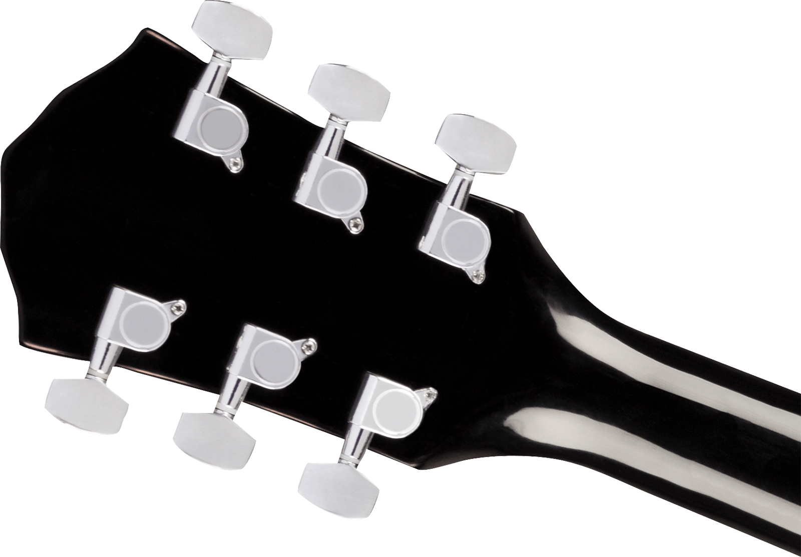 Fender Fa125ce Alternative Dreadnought Cw Epicea Acajou Wal - Black - Guitare Folk - Variation 3