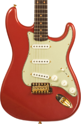 Guitare électrique forme str Fender Custom Shop Johnny A. Signature Stratocaster #JA0229 - Time capsule sunset glow metallic