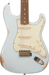 Guitare électrique forme str Fender Custom Shop 1959 Stratocaster #R134302 - Relic sonic blue