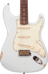 Guitare électrique forme str Fender Custom Shop 1959 Stratocaster #R138342 - Relic Sonic Blue