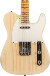 Guitare électrique forme str Fender Custom Shop 1955 Telecaster #CZ580065 - Journeyman Relic Natural Blonde