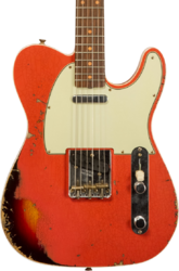 Custom Shop 1960 Telecaster Custom - Heavy Relic Tahitian Coral o. 3-Color Sunburst