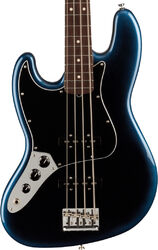 Basse électrique solid body Fender American Professional II Jazz Bass Gaucher (USA, RW) - Dark Night