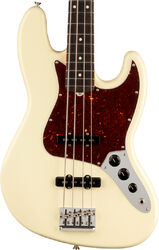 Basse électrique solid body Fender American Professional II Jazz Bass (USA, RW) - olympic white