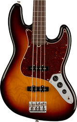 Basse électrique solid body Fender American Professional II Jazz Bass Fretless (USA, RW) - 3-Color Sunburst