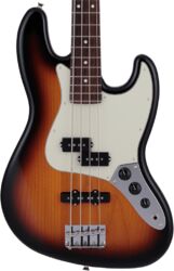 Basse électrique solid body Fender Made in Japan Hybrid II Jazz Bass PJ - 3-Color Sunburst