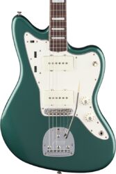 Guitare électrique rétro rock Fender American Vintage II 1966 Jazzmaster (USA, RW) - sherwood green metallic