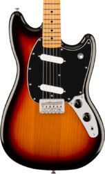 Guitare électrique rétro rock Fender Player II Mustang (MEX, MN) - 3-color sunburst