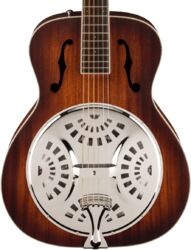 Dobro resonateur Fender Paramount PR-180E Resonator - Aged cognac burst