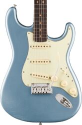 Guitare électrique forme str Fender American Ultra Luxe Vintage '60s Stratocaster (USA, RW) - Ice blue metallic
