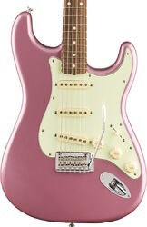 Guitare électrique forme str Fender Vintera 60's Stratocaster Modified (MEX, MN) - burgundy mist