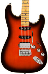 Guitare électrique forme str Fender Aerodyne Special Stratocaster HSS (Japan, MN) - Hot Rod Burst