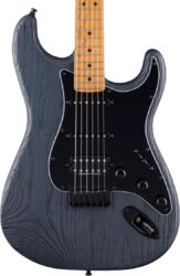 Guitare électrique forme str Fender American Professional II Stratocaster HSS HT Ltd (MN, USA) - EBONY SMOKE