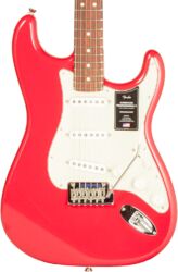 Guitare électrique forme str Fender American Professional II Stratocaster Roasted Neck Ltd (USA) - fiesta red