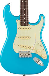 Guitare électrique forme str Fender American Professional II Stratocaster (USA, RW) - Miami Blue