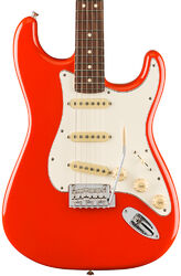 Guitare électrique forme str Fender Player Stratocaster II (MEX, RW) - Coral red
