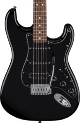 Guitare électrique forme str Fender Standard Stratocaster HSS (LAU) - black