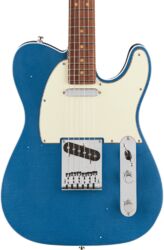Guitare électrique forme tel Fender American Ultra Luxe Vintage '60s Telecaster Custom (USA, RW) - Lake placid blue