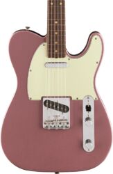 Guitare électrique forme tel Fender Vintera II Road Worn '60s Telecaster Ltd (MEX, RW) - Burgundy mist metallic