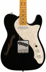 Guitare électrique 1/2 caisse Fender Vintera II '60s Telecaster Thinline (MEX, MN) - black