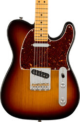 Guitare électrique forme tel Fender American Professional II Telecaster (USA, MN) - 3-Color Sunburst