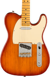 Guitare électrique forme tel Fender American Professional II Telecaster (USA, MN) - sienna sunburst