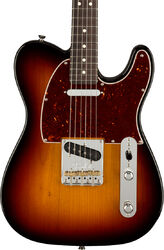 Guitare électrique forme tel Fender American Professional II Telecaster (USA, RW) - 3-Color Sunburst