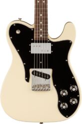 Guitare électrique forme tel Fender American Vintage II 1977 Telecaster Custom Ltd (USA, RW) - Olympic white