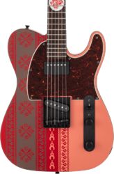 Guitare électrique forme tel Fender Monster Hunter Rathalos Telecaster (Japan) - Rathalos red