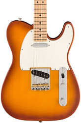 Guitare électrique forme str Fender American Performer Timber Telecaster FSR Ltd (USA, MN) - Honey burst