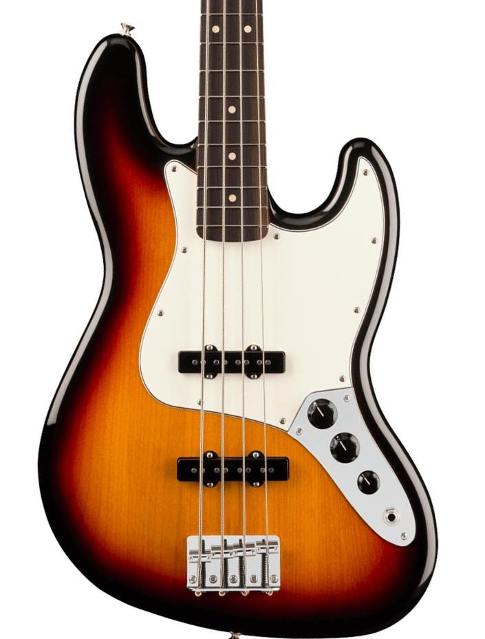 Basse électrique solid body Fender Player II Jazz Bass (MEX, RW) - 3-color sunburst