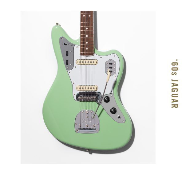 Fender Jaguar '60s American Original Usa Ss Rw - Surf Green - Guitare Électrique RÉtro Rock - Variation 3