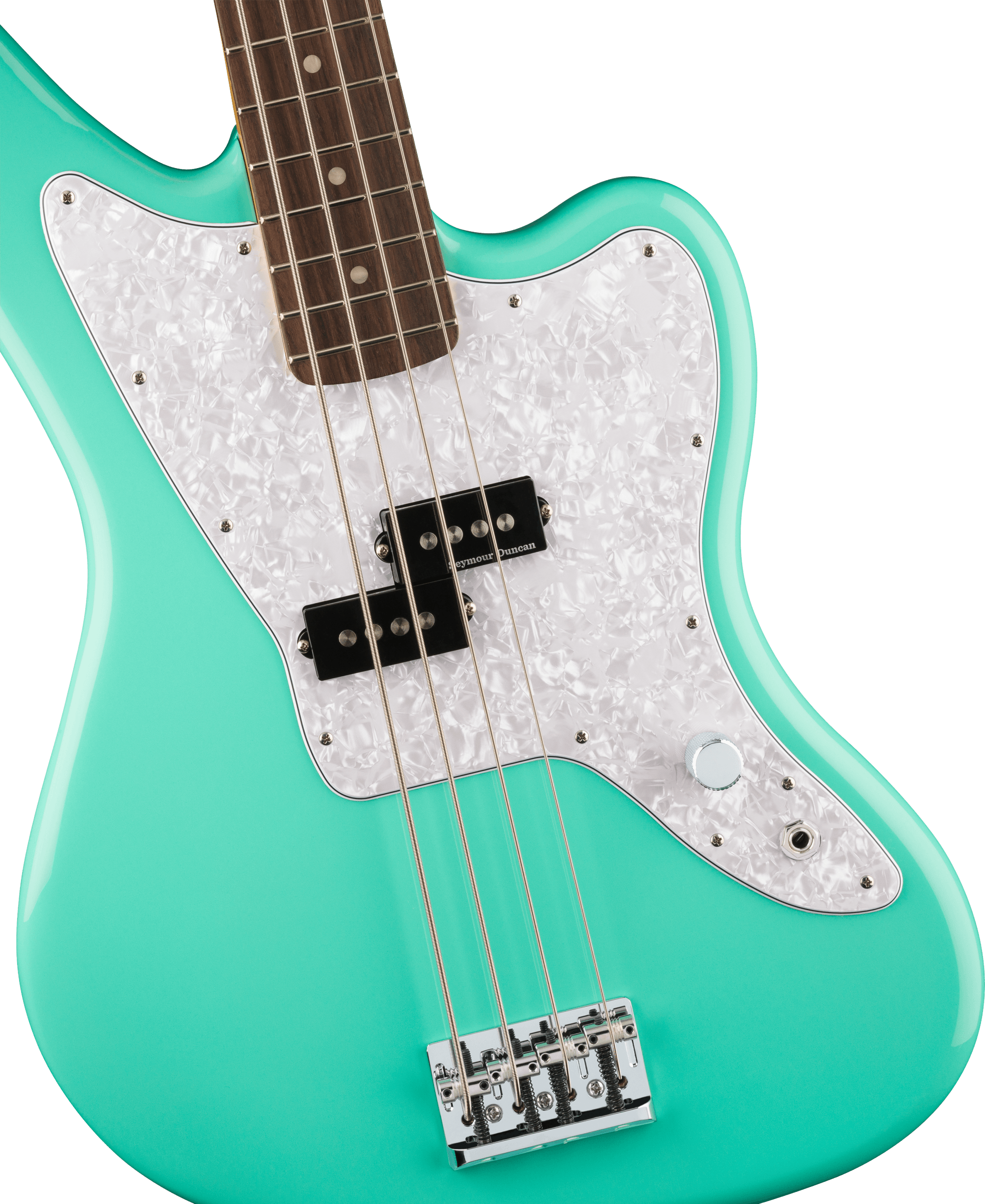 Fender Jaguar Mark Hoppus Signature Limited Edition - Sea Foam Green - Basse Électrique Solid Body - Variation 2