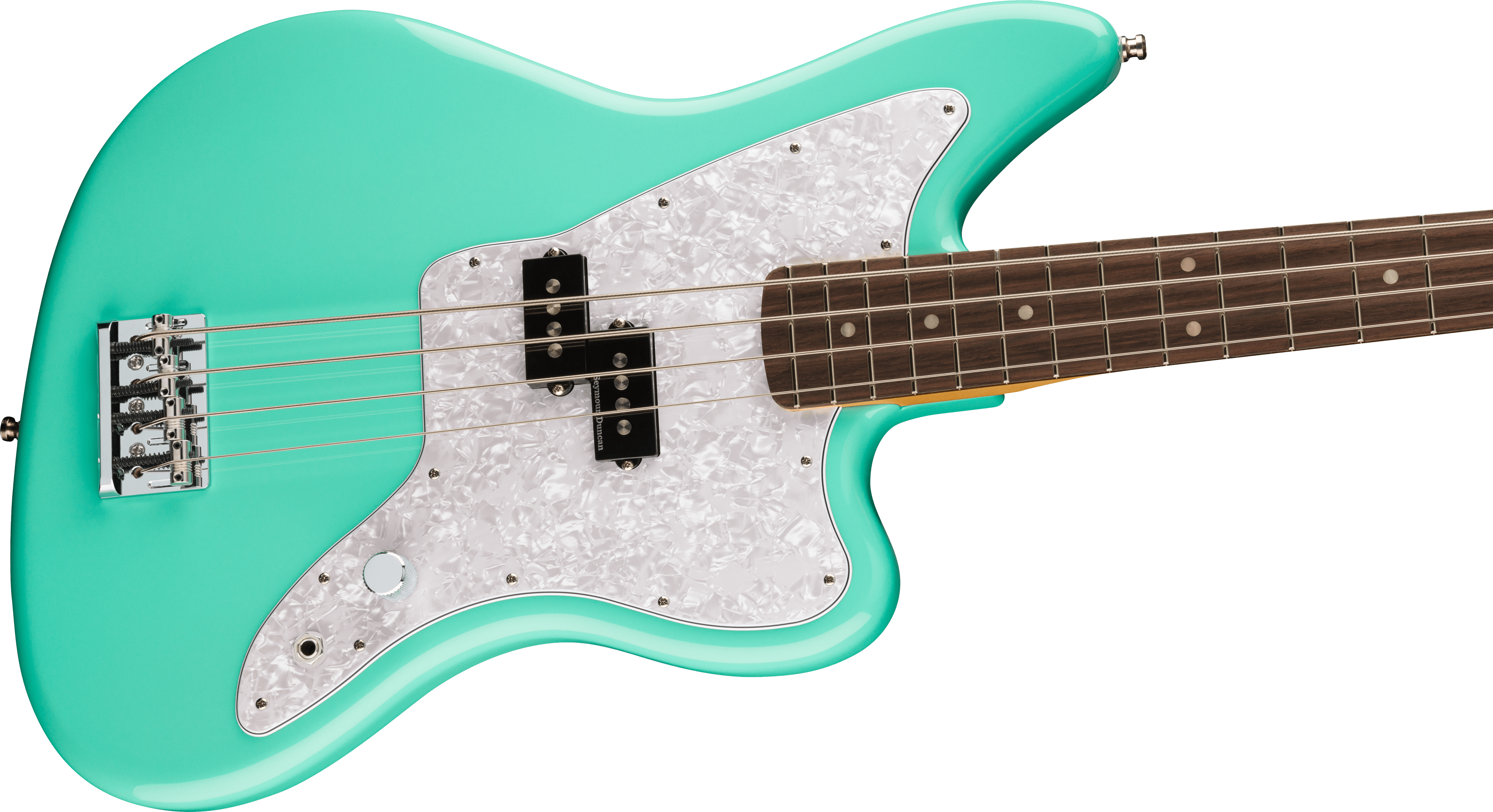 Fender Jaguar Mark Hoppus Signature Limited Edition - Sea Foam Green - Basse Électrique Solid Body - Variation 3