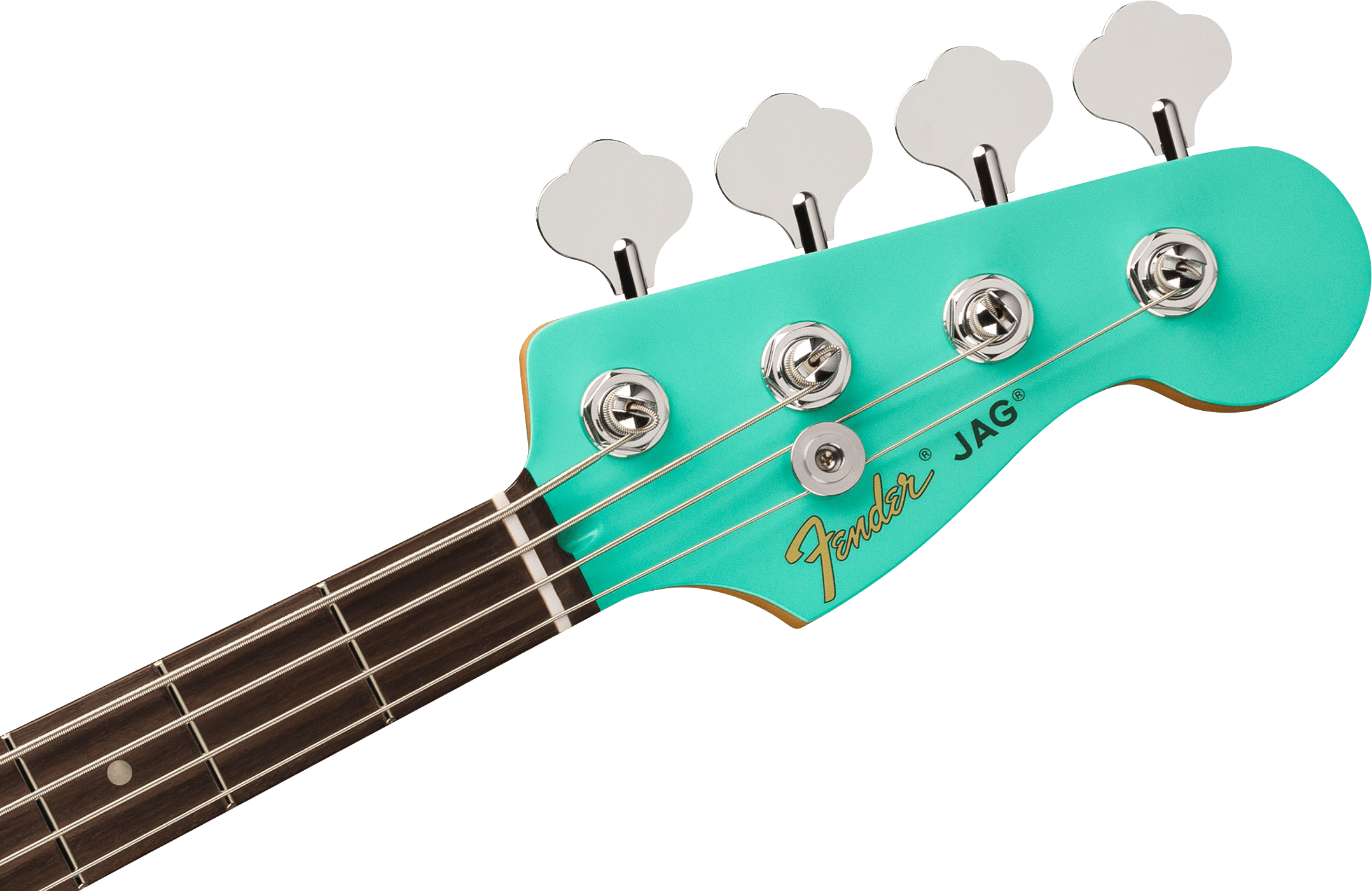 Fender Jaguar Mark Hoppus Signature Limited Edition - Sea Foam Green - Basse Électrique Solid Body - Variation 4