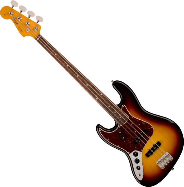 Fender American Vintage Ii 1966 Jazz Bass Lh Usa Rw 3 Color Sunburst Basse électrique Solid 9830