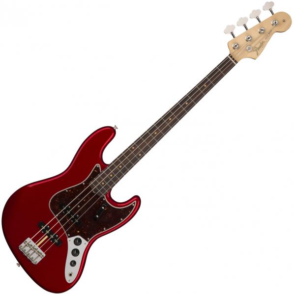 American Original '60s Jazz Bass (USA, RW) - candy apple red Solid 