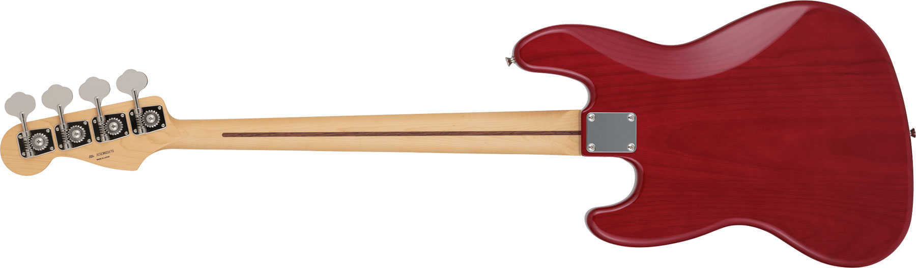 Fender Jazz Bass Hybrid Ii Mij Jap Rw - Quilt Red Beryl - Basse Électrique Solid Body - Variation 1