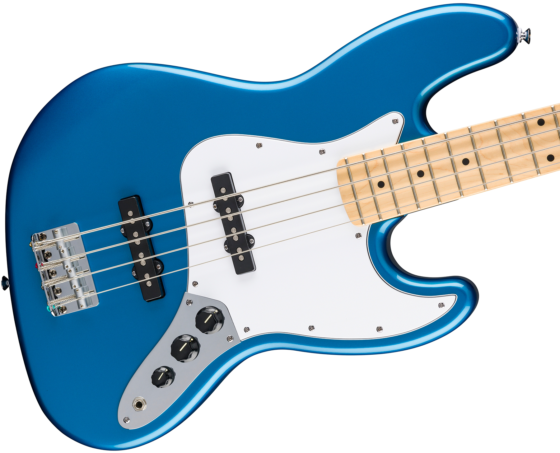 Fender Jazz Bass Standard Mex Mn - Aqua Marine Metallic - Basse Électrique Solid Body - Variation 2