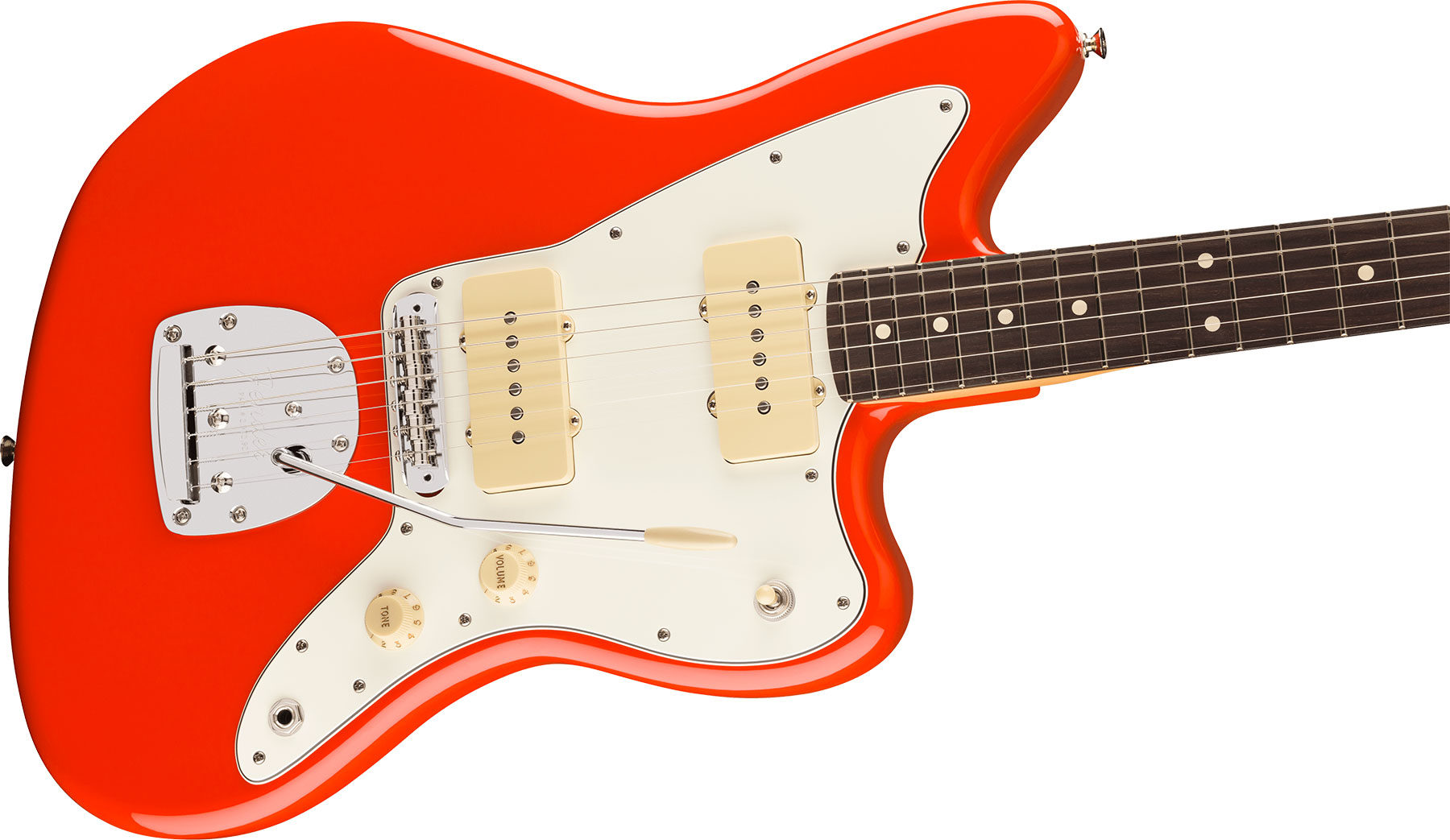 Fender Jazzmaster Player Ii Mex 2s Trem Rw - Coral Red - Guitare Électrique RÉtro Rock - Variation 2