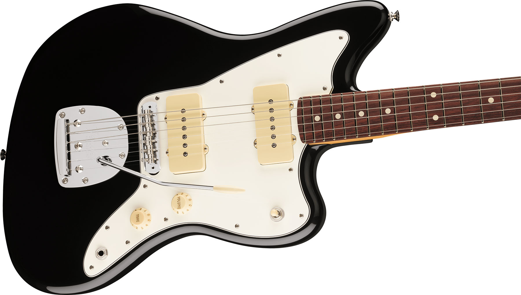 Fender Jazzmaster Player Ii Mex 2s Trem Rw - Black - Guitare Électrique RÉtro Rock - Variation 2