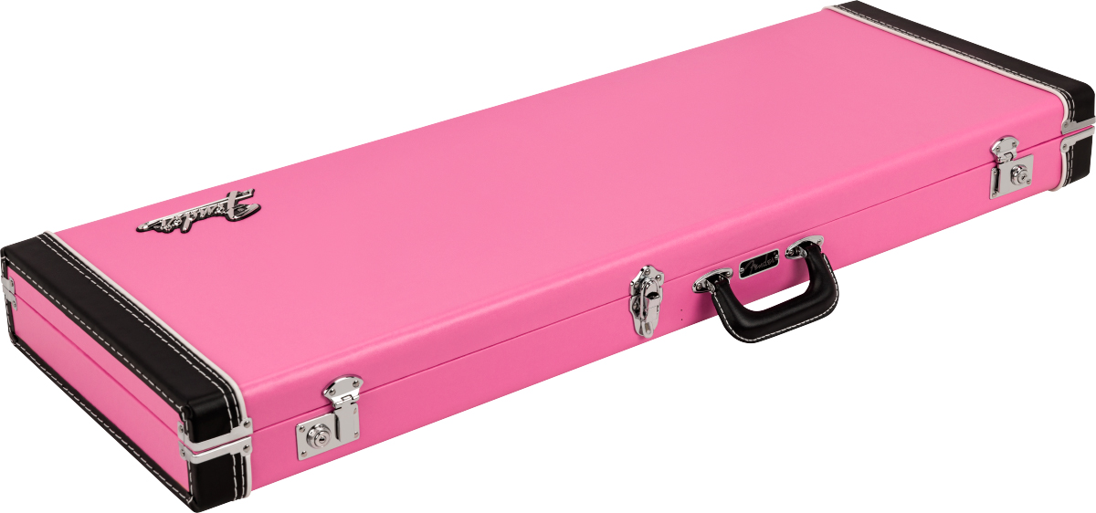 Fender Joe Strummer Strat/tele Electric Guitar Case Pink Leopard - Etui Guitare Électrique - Variation 1