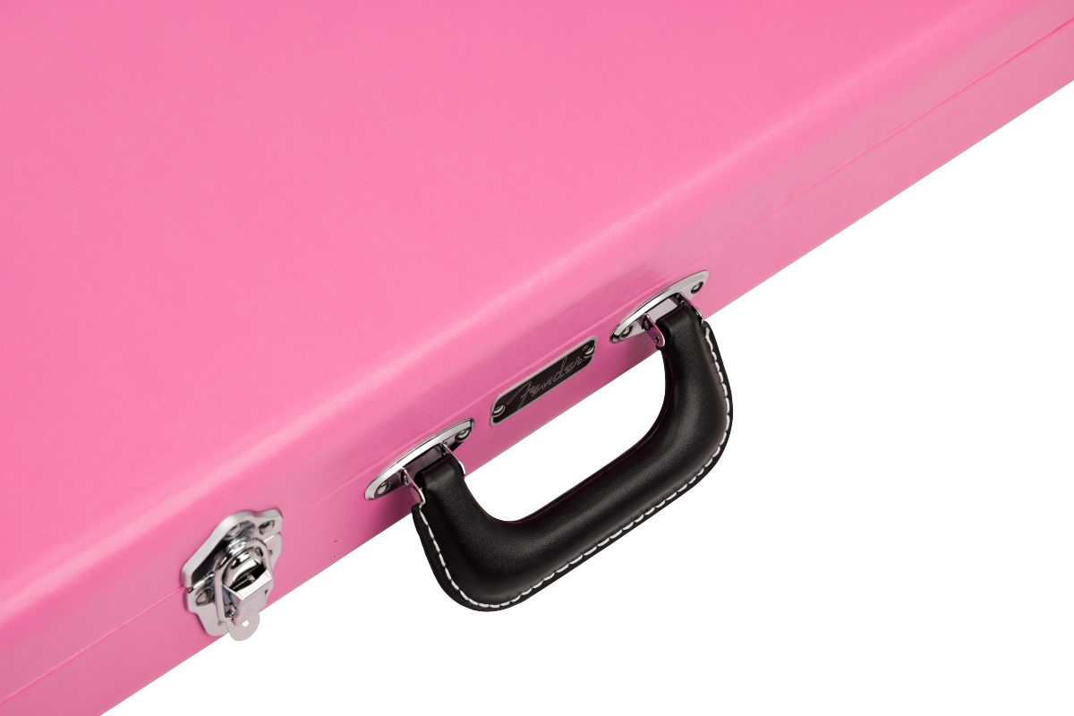 Fender Joe Strummer Strat/tele Electric Guitar Case Pink Leopard - Etui Guitare Électrique - Variation 4