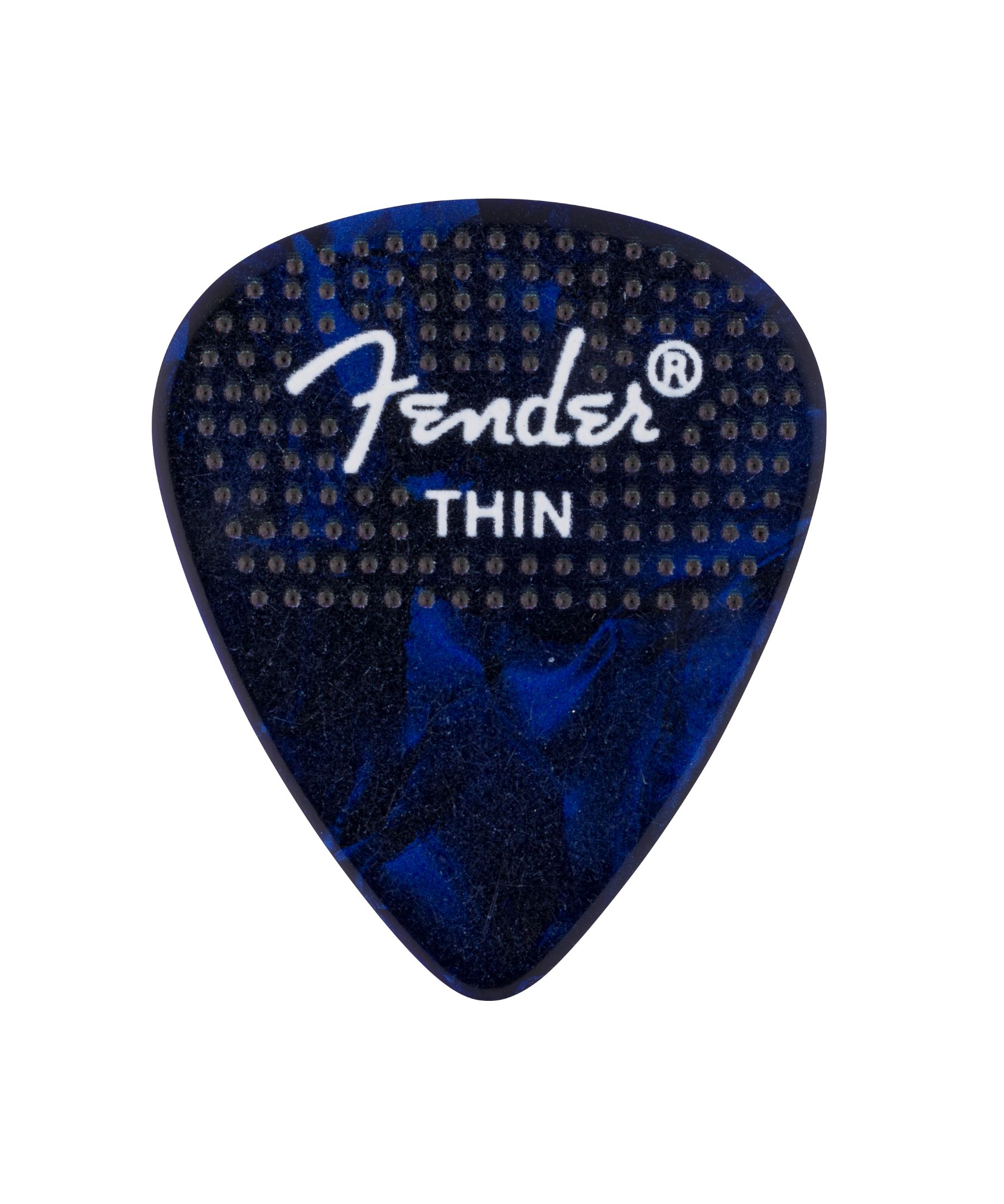 Fender Mediators 351 CelluloÏde À Points (12pk) Mince - MÉdiator & Onglet - Variation 2