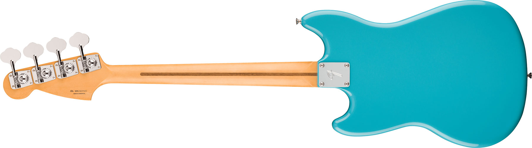 Fender Mustang Bass Pj Player Ii Mex Rw - Aquatone Blue - Basse Électrique Solid Body - Variation 1