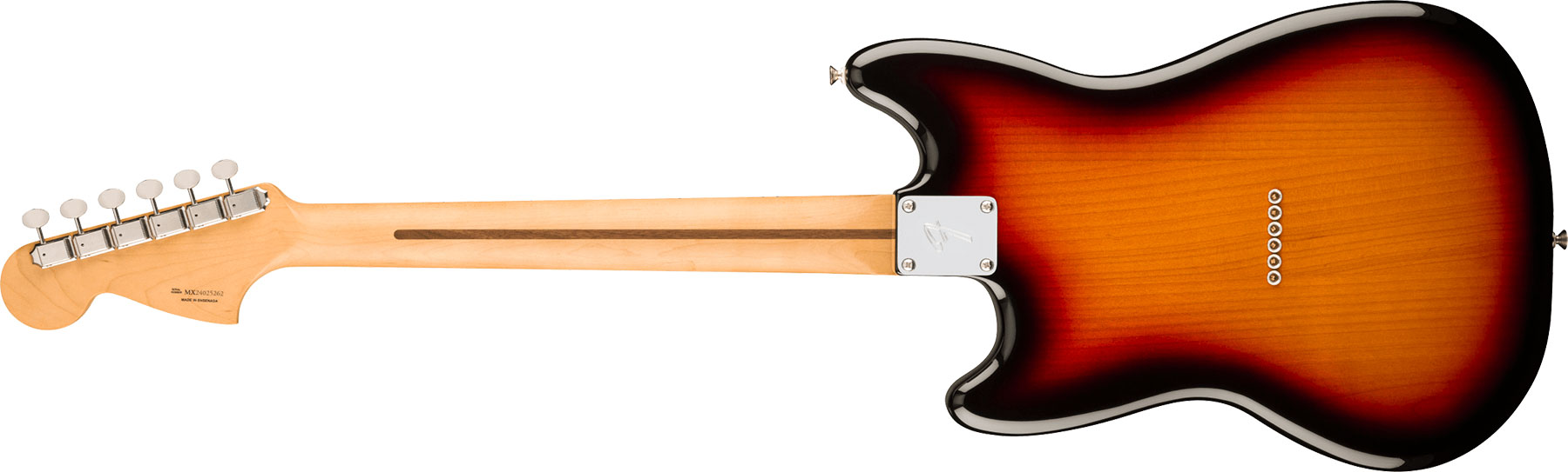 Fender Mustang Player Ii Mex 2s Ht Mn - 3-color Sunburst - Guitare Électrique RÉtro Rock - Variation 1